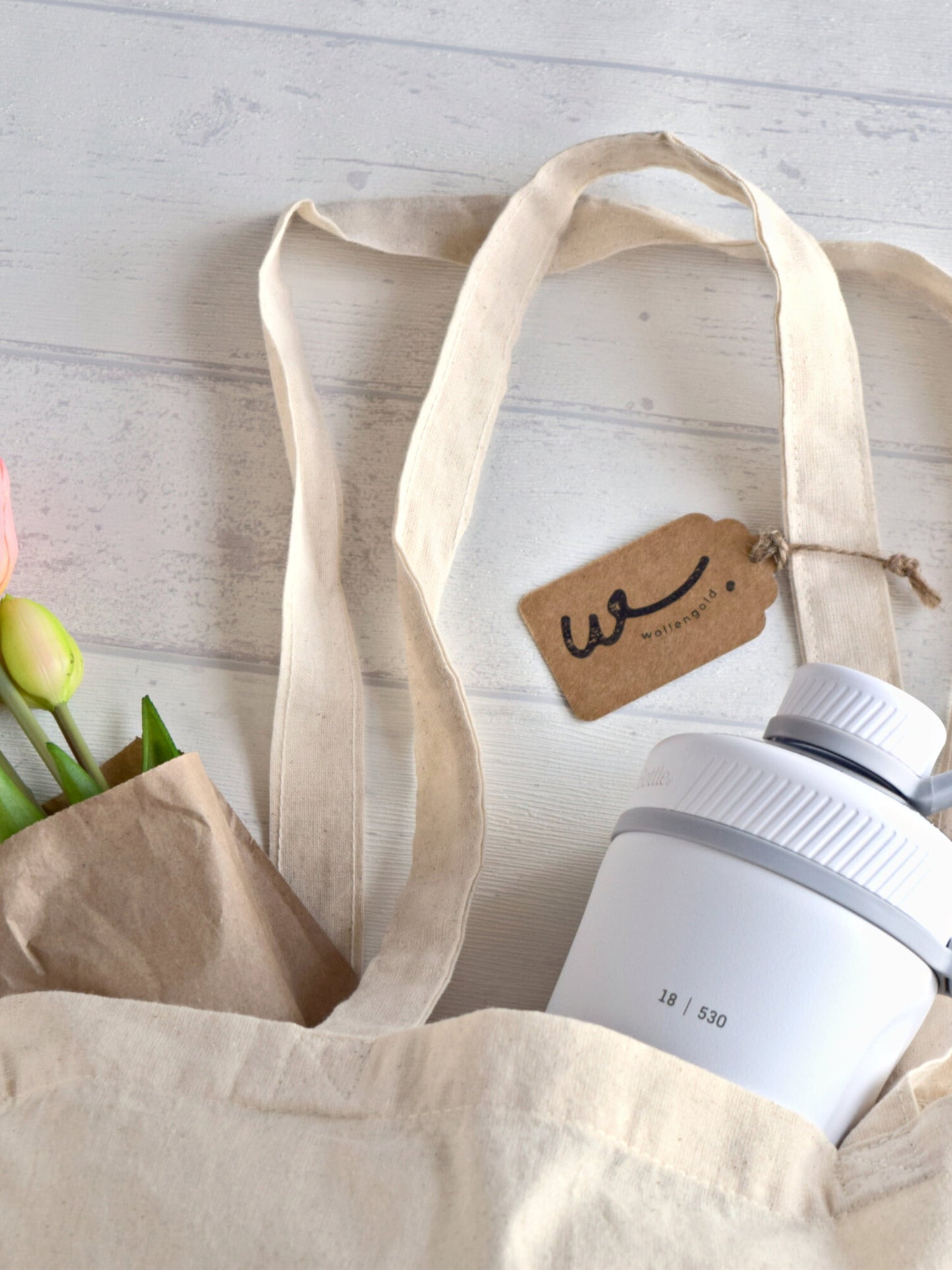Baumwolltasche "ALMAN - Nur echt mit Socken"