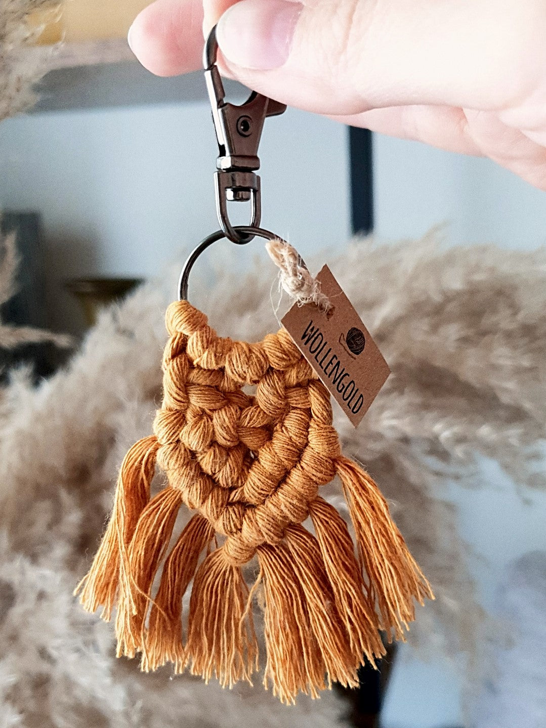 Makramee Schlüsselanhänger 'Boho'