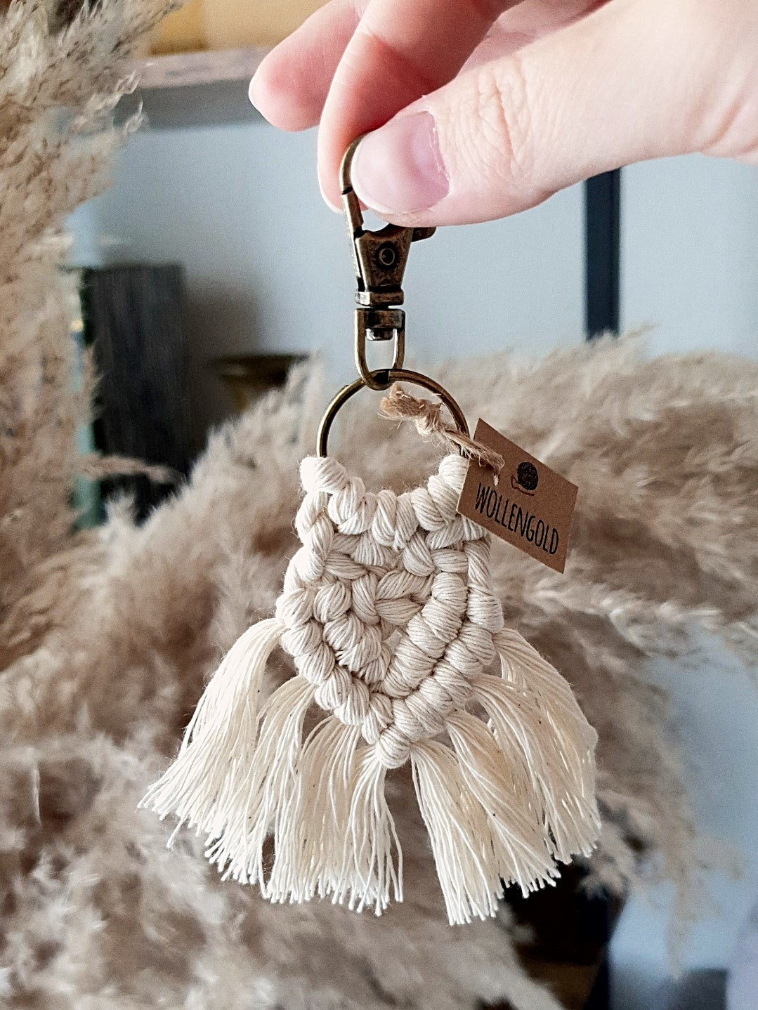 Makramee Schlüsselanhänger 'Boho'