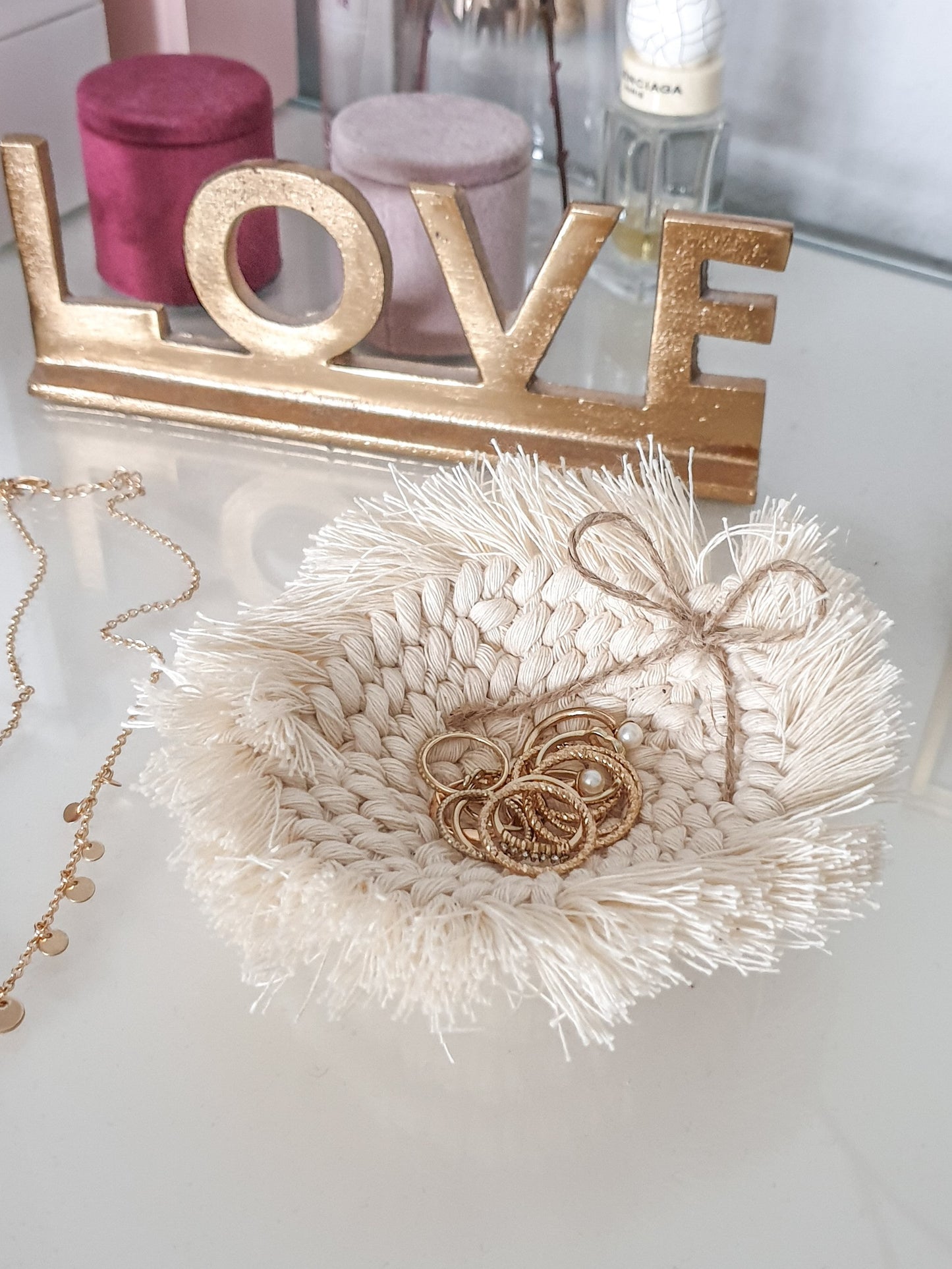 Makramee Ringschale | Stil 1