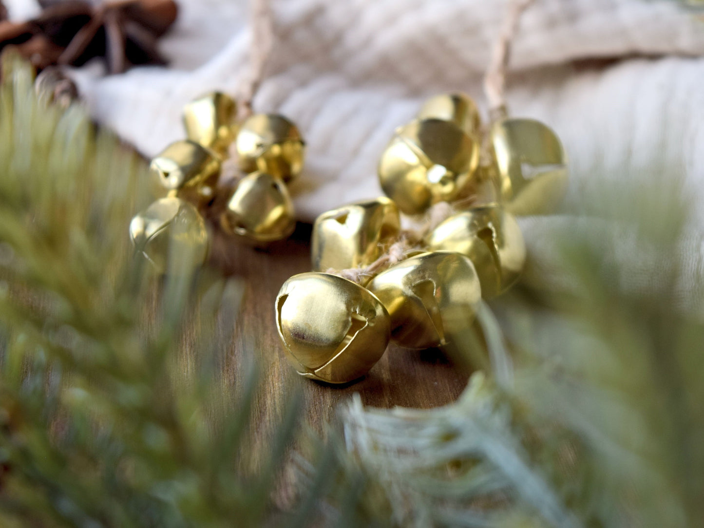 Jingle Bells 2tlg. Weihnachtsdeko Anhänger