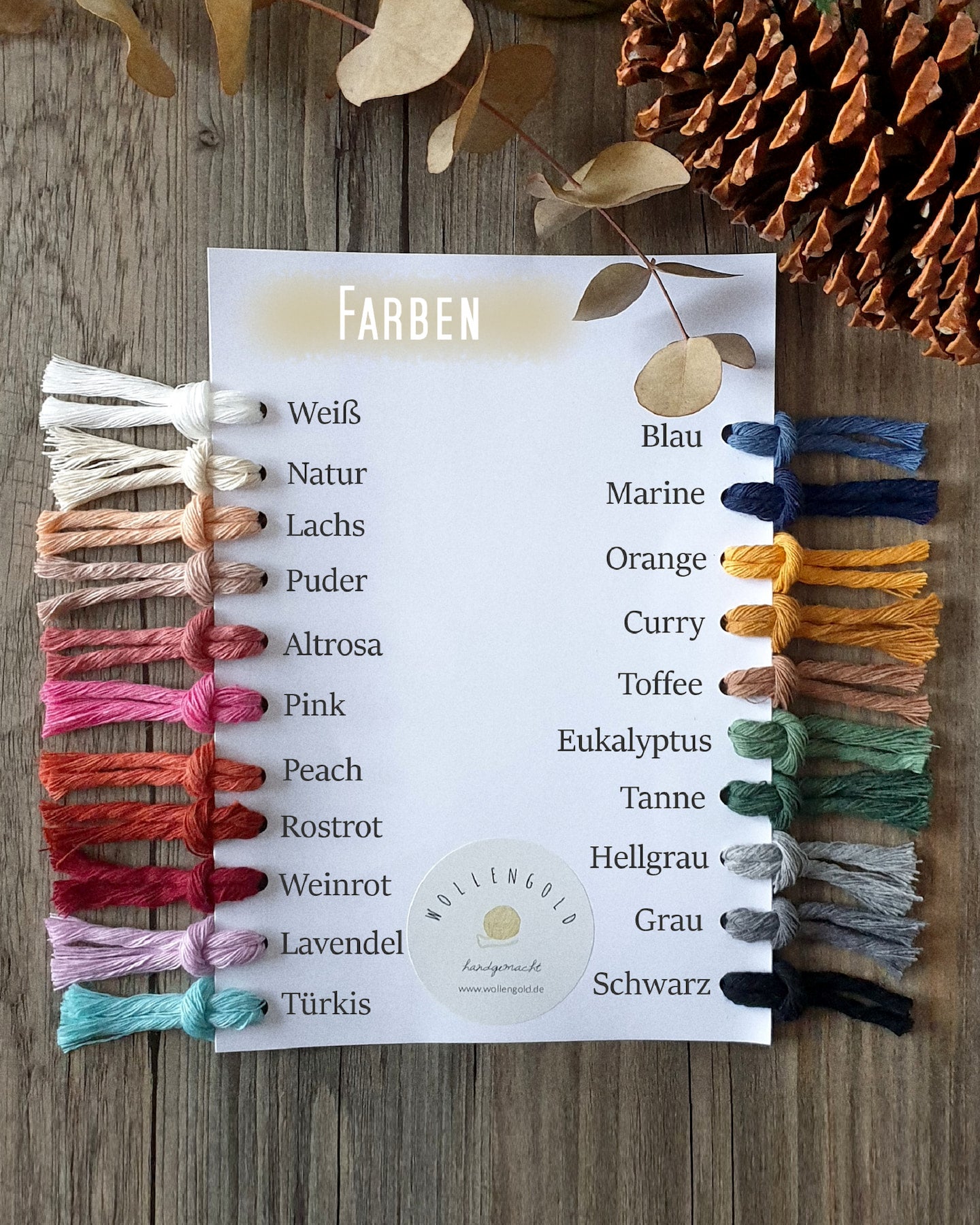 Makramee Baumschmuck Schneeflocke klein