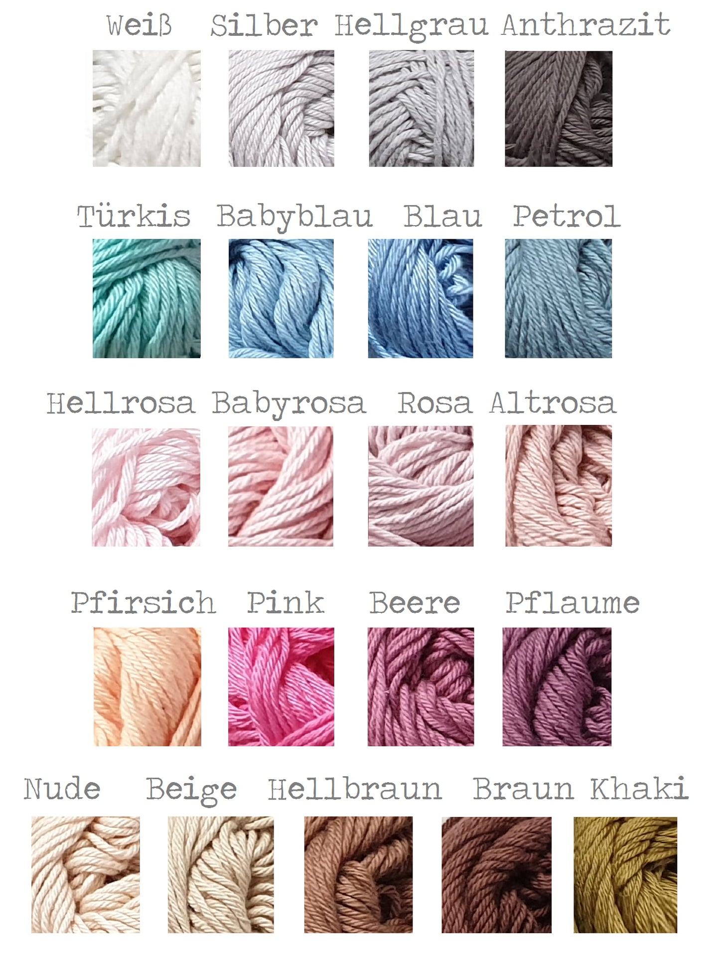 Makramee Regenbogen Girlande 'Chubby' Farbwahl