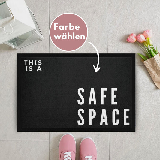 Fußmatte "This is a Safe Space" für innen & außen