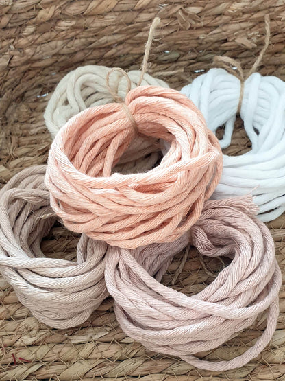 Makramee Garn 4mm, Meterware