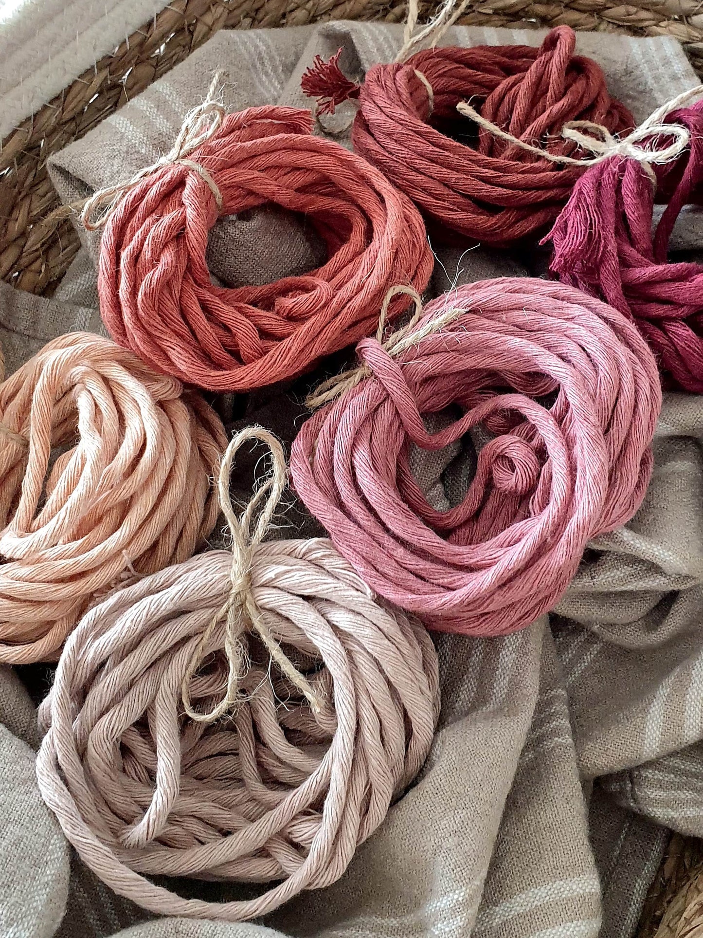 Makramee Garn 4mm, Meterware