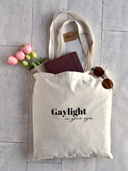 Baumwolltasche "Gaylight in your eyes"