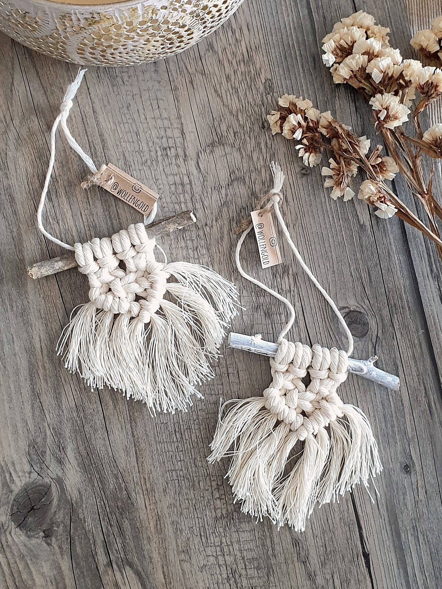 Mini Makramee Deko-Anhänger 'Jule'