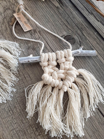Mini Makramee Deko-Anhänger 'Jule'