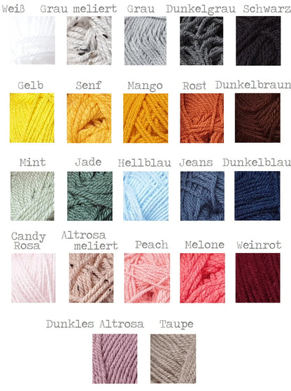 Makramee Wandbehang mit Name & Farbe personalisiert